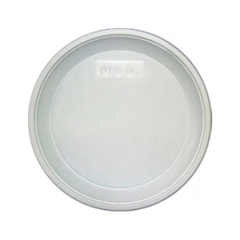 Тарелка десертная D=205 мм белая PS (Диапазон)